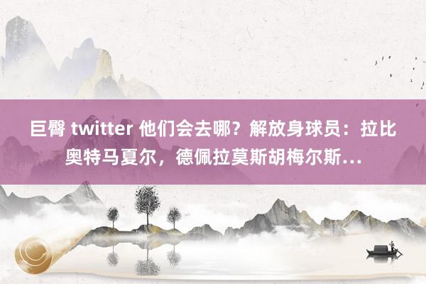 巨臀 twitter 他们会去哪？解放身球员：拉比奥特马夏尔，德佩拉莫斯胡梅尔斯…