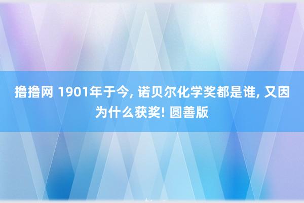 撸撸网 1901年于今， 诺贝尔化学奖都是谁， 又因为什么获奖! 圆善版