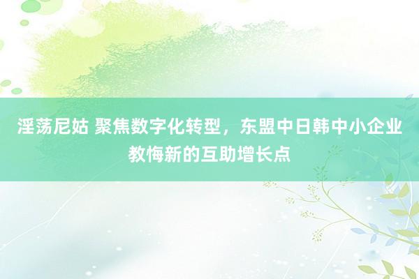 淫荡尼姑 聚焦数字化转型，东盟中日韩中小企业教悔新的互助增长点