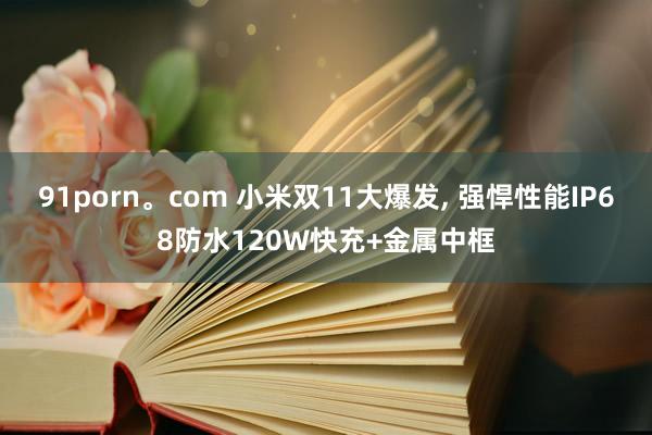 91porn。com 小米双11大爆发， 强悍性能IP68防水120W快充+金属中框