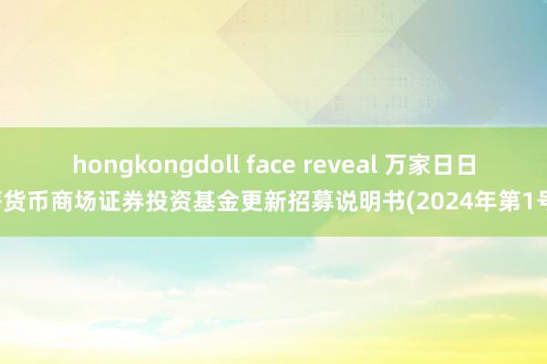 hongkongdoll face reveal 万家日日薪货币商场证券投资基金更新招募说明书(2024年第1号)